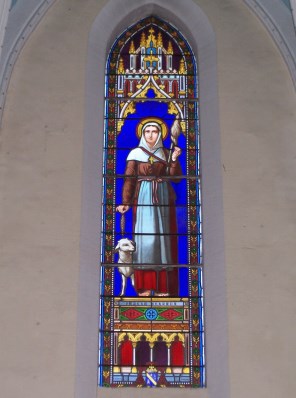 피브락의 성녀 제르마나 쿠쟁_photo by Henry Salome_in the church of Saint-Magne in Gironde_France.jpg